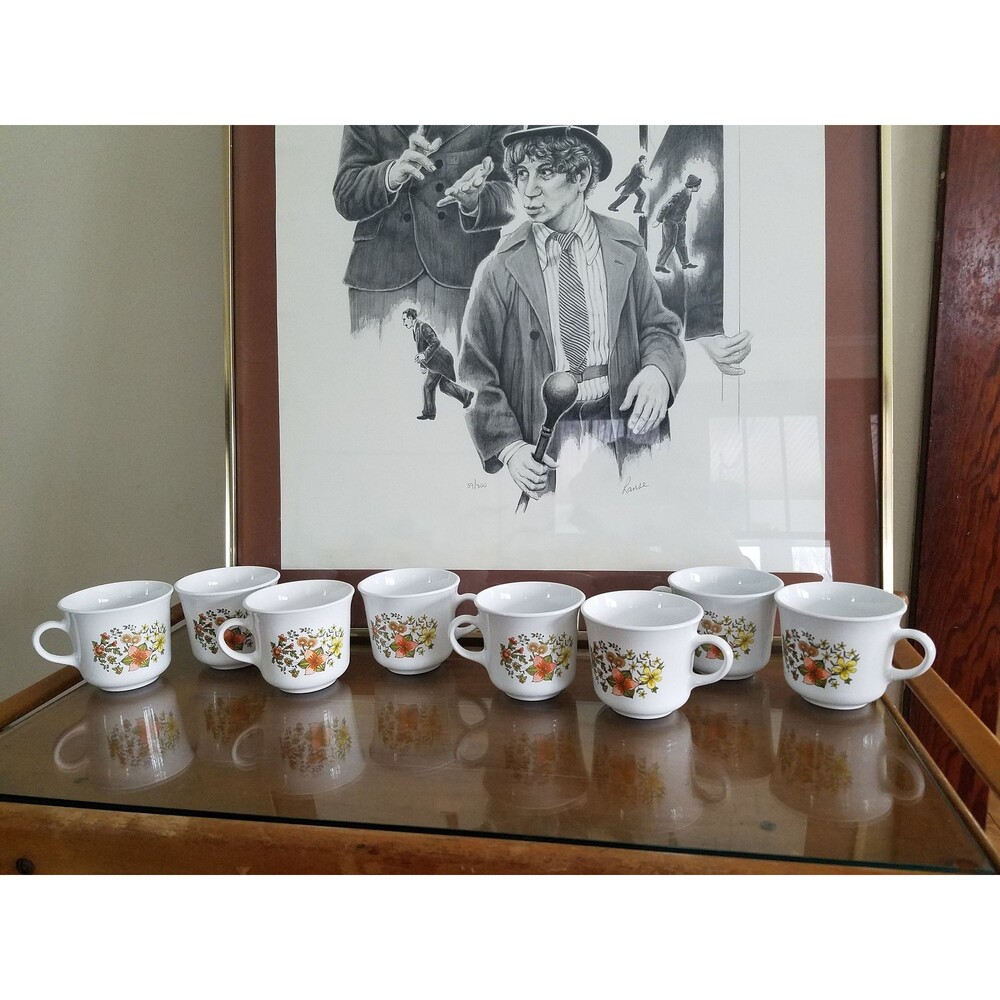 Corelle Corning Coffee Cups Indian Summer Set of 2